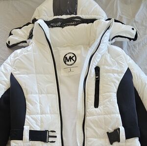 Michael Kors S White Puffer Coat